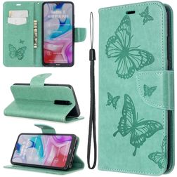 Mobigear Butterfly Xiaomi Redmi 8 Hoesje Bookcase Portemonnee - Turquoise