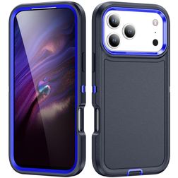 Mobigear Rugged iPhone 17 Pro Hoesje Hardcase Backcover Shockproof - Blauw