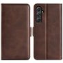 Mobigear Slim Magnet Samsung Galaxy A55 Hoesje Bookcase Portemonnee - Bruin
