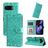 Mobigear Sunflower Google Pixel 9a Hoesje Bookcase Portemonnee - Groen