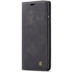 Caseme 013 Samsung Galaxy A71 Hoesje Bookcase Portemonnee - Zwart
