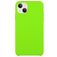 Mobigear Rubber Touch iPhone 15 Plus Siliconen Hoesje Backcover - Lime
