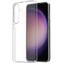 Mobigear Basics Doorzichtig Samsung Galaxy S24 Plus Hoesje Flexibel TPU Backcover - Transparant