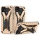 Mobigear Armor Stand Realme C25Y Hoesje Hardcase Backcover Shockproof met Standaard - Goud