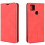 Mobigear Retro Slim Xiaomi Redmi 9C Hoesje Bookcase Portemonnee - Rood