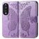 Mobigear Butterfly HONOR 90 Hoesje Bookcase Portemonnee - Paars