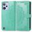 Mobigear Mandala Realme C31 Hoesje Bookcase Portemonnee - Groen