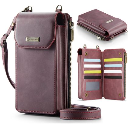 CaseMe ME40 Crossbody Telefoontasje - Large - Rood