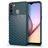 Mobigear Groove Samsung Galaxy A21 Hoesje Flexibel TPU Backcover - Groen