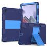 Mobigear ShieldStand Samsung Galaxy Tab A8 10.5 (2021) Hoes Hard Kunststof,Siliconen Backcover + Standaard - Blauw