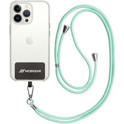 Mobigear Nylon Lanyard Universeel Telefoonkoord Verstelbaar - Turquoise