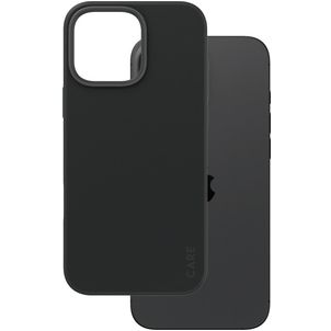 CARE by PanzerGlass Fashionable iPhone 16 Pro Max Siliconen MagSafe Hoesje Backcover - Zwart