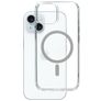 Mobiparts Hardcover Doorzichtig iPhone 15 MagSafe Hoesje Hardcase Backcover - Transparant
