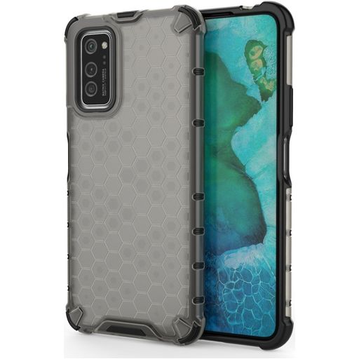 Mobigear Honeycomb Samsung Galaxy S20 Ultra Hoesje Hardcase Backcover Shockproof - Grijs