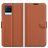 Mobigear Classic Realme 8 Hoesje Bookcase Portemonnee - Cognac