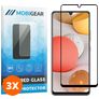 Mobigear Premium Samsung Galaxy A42 Glazen Screenprotector - Case Friendly - Zwart (3-Pack)