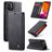 Caseme 013 iPhone 11 Hoesje Bookcase Portemonnee - Zwart