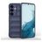 Mobigear Bumpy Samsung Galaxy S24 Hoesje Flexibel TPU Backcover - Donkerblauw