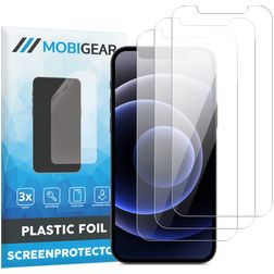 Mobigear iPhone 12 Screenprotector Folie - Case Friendly (3-Pack)