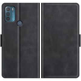 Mobigear Slim Magnet Motorola Moto G50 Hoesje Bookcase Portemonnee - Zwart