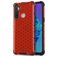 Mobigear Honeycomb Realme C3 Hoesje Hardcase Backcover Shockproof - Rood