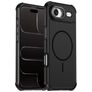 Mobigear Airbag Shockproof iPhone Air MagSafe Hoesje Hardcase Backcover Shockproof - Zwart