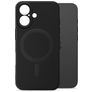 My Style Protective Flex iPhone 16 MagSafe Hoesje Flexibel TPU Backcover - Zwart