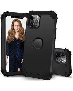 Mobigear Ultra Tough iPhone 11 Pro Hoesje Hardcase Backcover Shockproof - Zwart