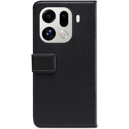 Mobilize Classic Gelly Wallet OPPO Find X9 Pro Hoesje Bookcase Portemonnee - Zwart