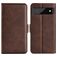 Mobigear Slim Magnet Google Pixel 6a Hoesje Bookcase Portemonnee - Bruin