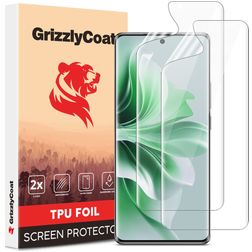 GrizzlyCoat OPPO Reno 12 Pro Hydrogel TPU Screenprotector - Case Friendly (2-Pack)