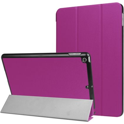 Mobigear Tri-Fold iPad 5 (2017) Hoes Bookcase - Paars