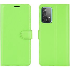 Mobigear Classic Samsung Galaxy A52s 5G Hoesje Bookcase Portemonnee - Groen