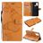 Mobigear Butterfly OPPO A53s Hoesje Bookcase Portemonnee - Cognac