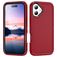 Mobigear Rugged iPhone 17 Hoesje Hardcase Backcover Shockproof - Rood