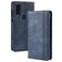 Mobigear Sensation Motorola One Action Hoesje Bookcase Portemonnee - Blauw