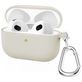Mobigear Classic Apple AirPods 3 Hoesje Flexibel Siliconen - Wit