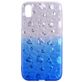 Mobigear Design iPhone XS Max Hoesje Flexibel TPU Backcover - Blauw