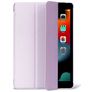 Decoded Textured Slim iPad 10 (2022) Hoes Flexibel Siliconen Bookcase - Lavendel