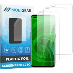 Mobigear Realme X50 Screenprotector Folie - Case Friendly (3-Pack)