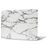Mobigear Marble MacBook Air 11 Inch (2010-2016) Hoes Hardshell Laptopcover MacBook Case - Wit - Model A1370 / A1465