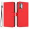 Mobigear Urban Wallet Nokia G42 Hoesje Bookcase Portemonnee - Rood