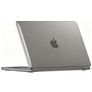 Mobigear Crystal Case MacBook Neo 13 Inch (2026) Hoes Hardshell Laptopcover MacBook Case - Grijs - Model A3404