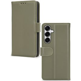 Mobilize Premium Gelly Samsung Galaxy S25 Plus Hoesje Bookcase Portemonnee - Groen