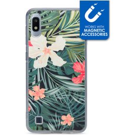 My Style Magneta Samsung Galaxy A10 Hoesje Flexibel TPU Backcover - Black Jungle