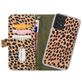 Mobilize Magnet Zipper Samsung Galaxy A33 Hoesje Uitneembare 2in1 Bookcase Portemonnee - Olive Leopard