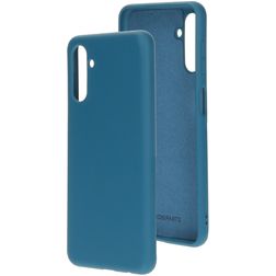 Mobiparts Samsung Galaxy A04s Siliconen Hoesje Backcover - Blueberry Blue