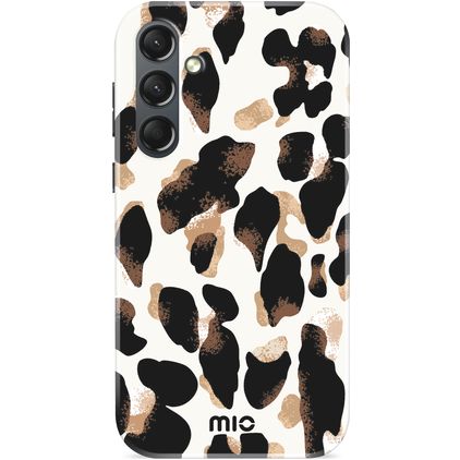 MIO Samsung Galaxy S24 Plus MagSafe Hoesje Hardcase Backcover - Leopard