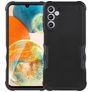 Mobigear Non-slip Armor Samsung Galaxy A14 Hoesje Hardcase Backcover Shockproof - Zwart