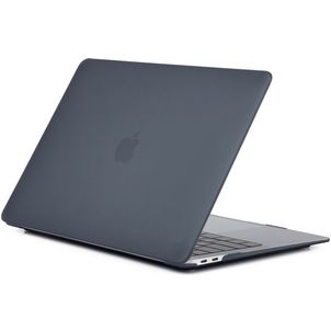 Mobigear Matte MacBook Air 13 Inch (2018-2020) Hoes Hardshell Laptopcover MacBook Case - Zwart - Model A1932 / A2179 / A2337